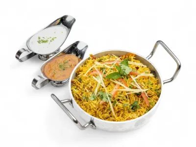 285. Köögivilja biryani suur
