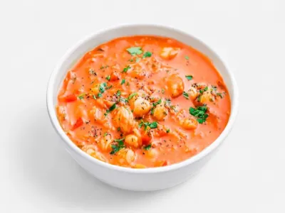 42. Vürtsikas tomatisupp kanalihaga🌶